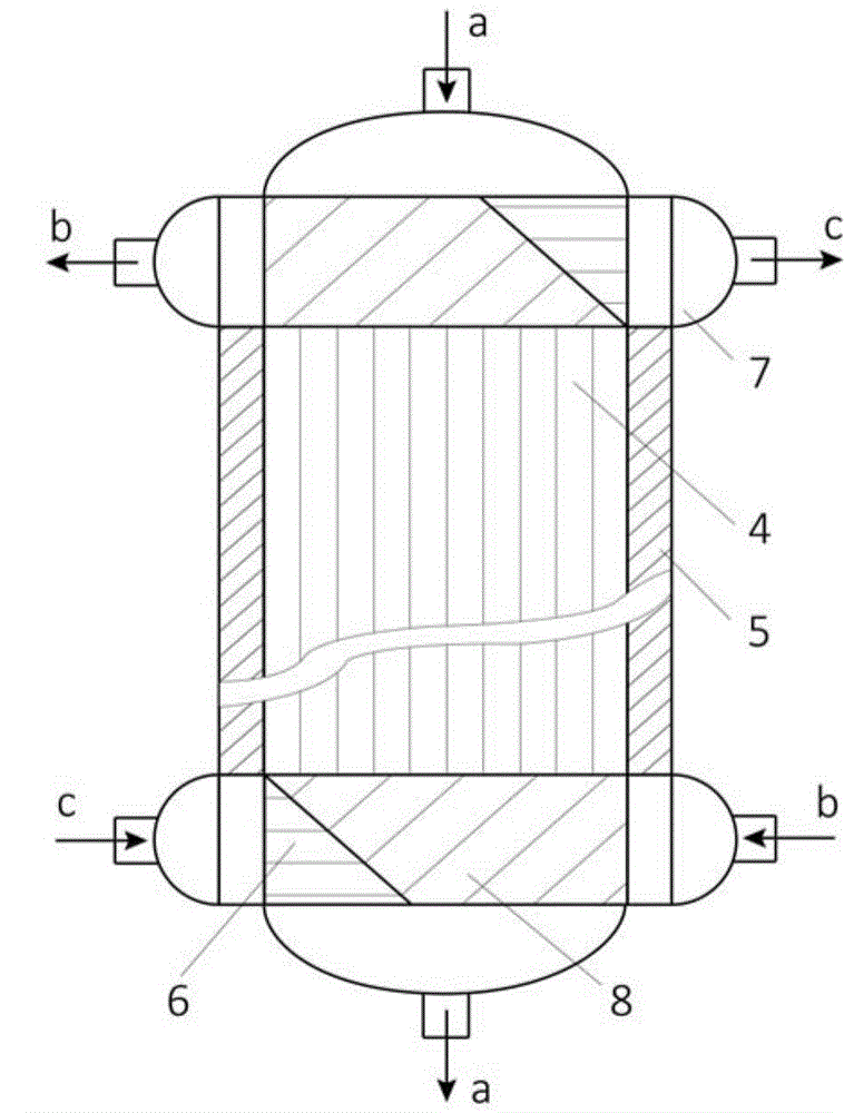 Method and device for utilizing magneto-thermal convection to intensify low-temperature oxygen-containing fluid heat transfer