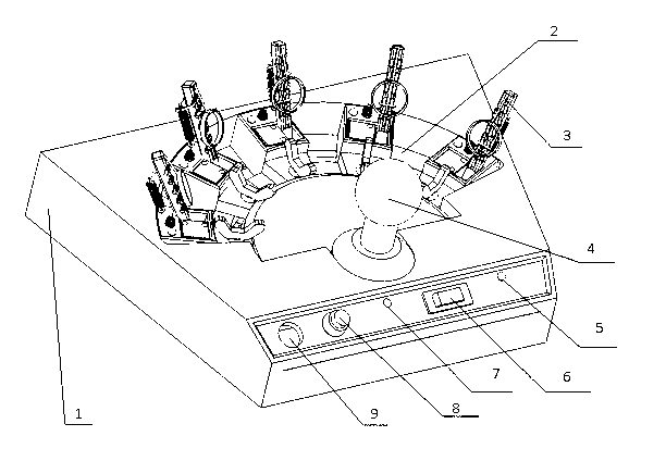 Finger muscle force training recovery apparatus