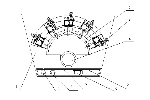 Finger muscle force training recovery apparatus