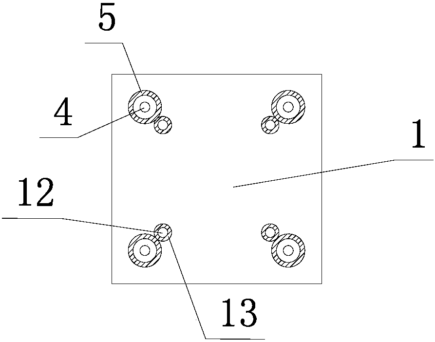 Connection structure and method of prefabricated column and beam-slab joints in concrete frame structure