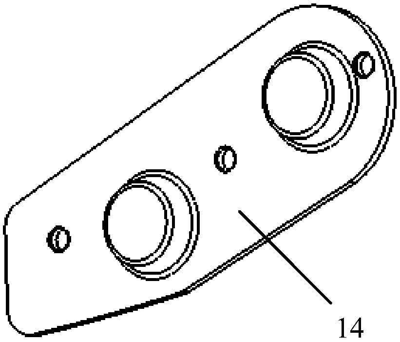 Hinge bracket sealing structure, hinge bracket and car