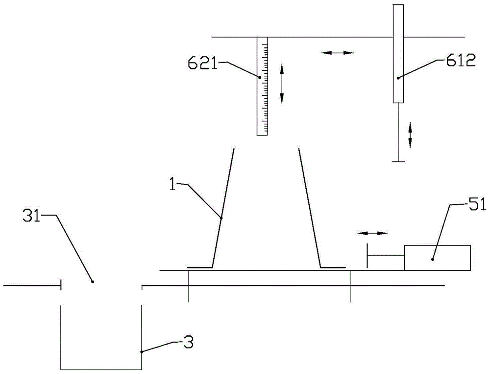 Concrete slump test vehicle