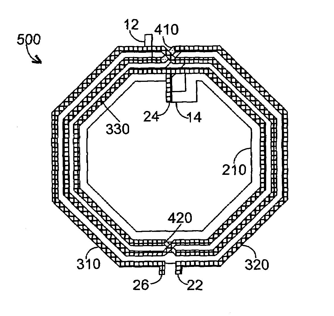 Integrated high frequency balanced-to-unbalanced transformers