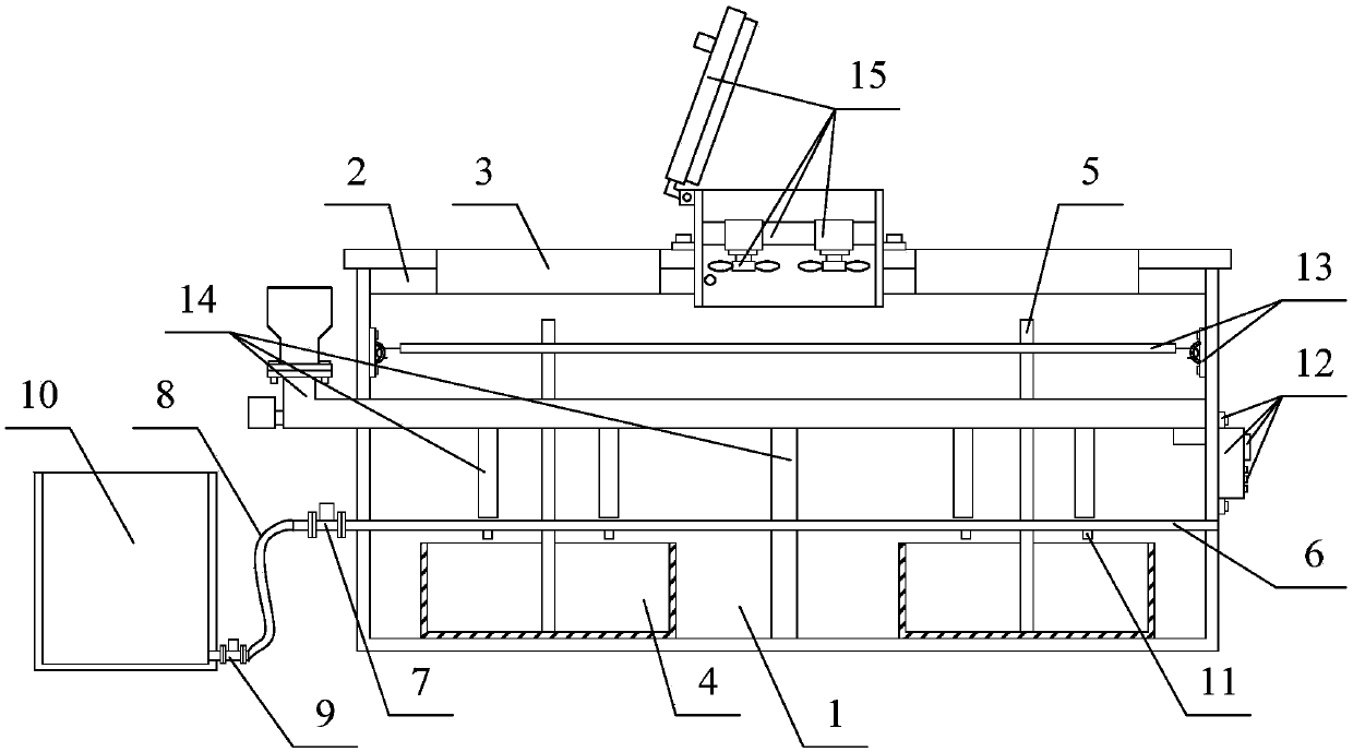 Energy-saving and environment-friendly stereoscopic agricultural planting device