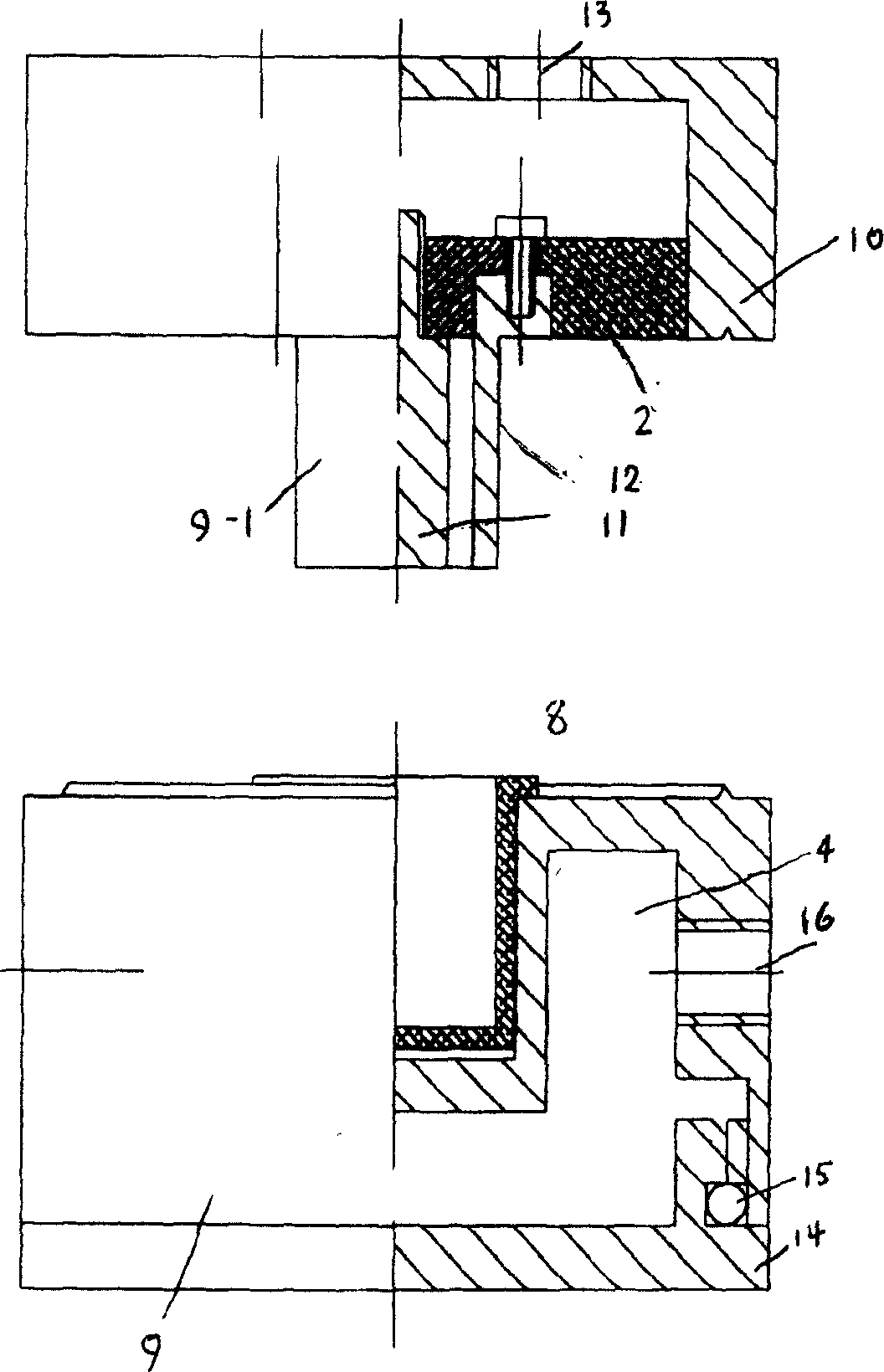 Novel capacitive pool structure