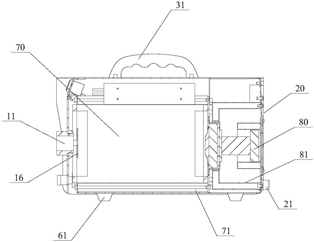 Portable high-negative pressure welding fume purifier