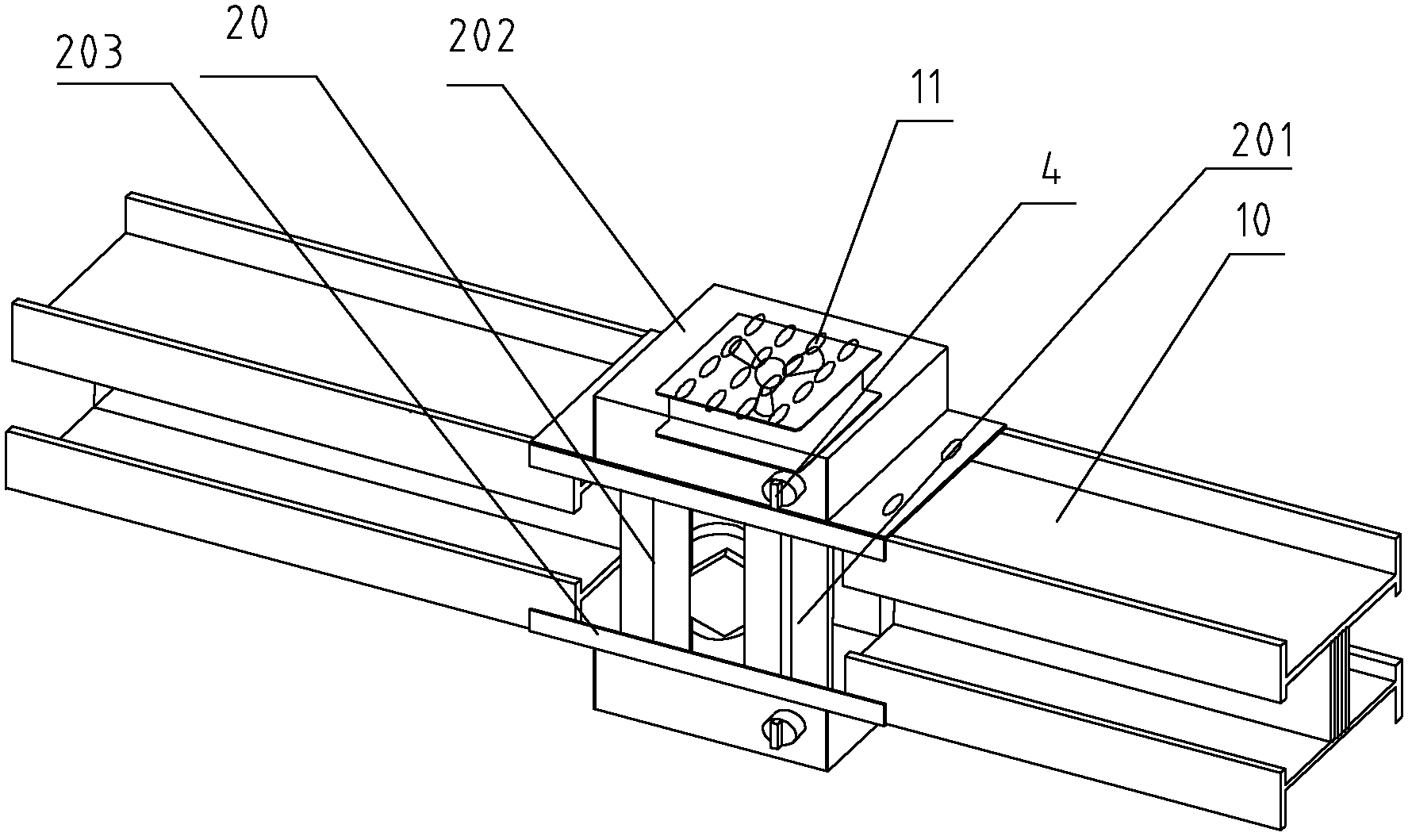 Heat dissipation type bus duct