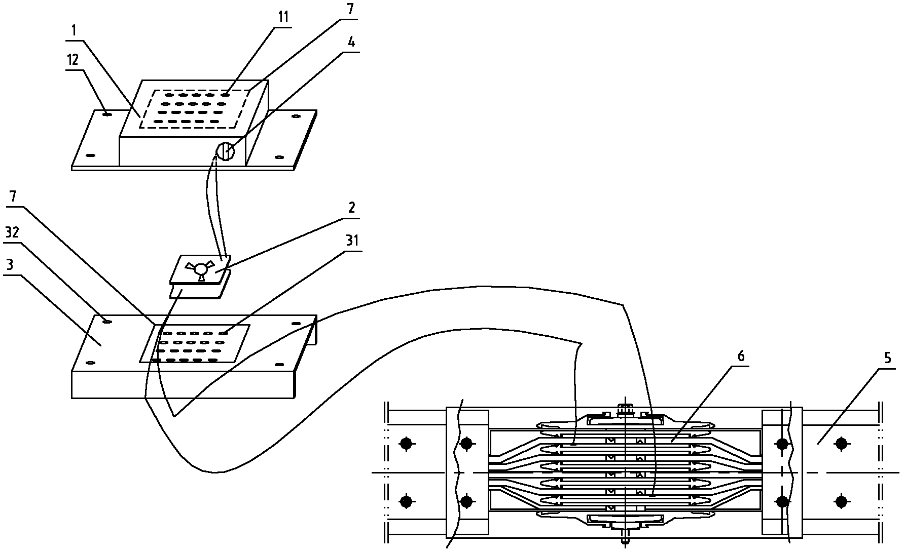 Heat dissipation type bus duct