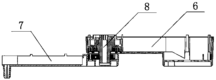 Foldable sample loading arm for sample loading devices