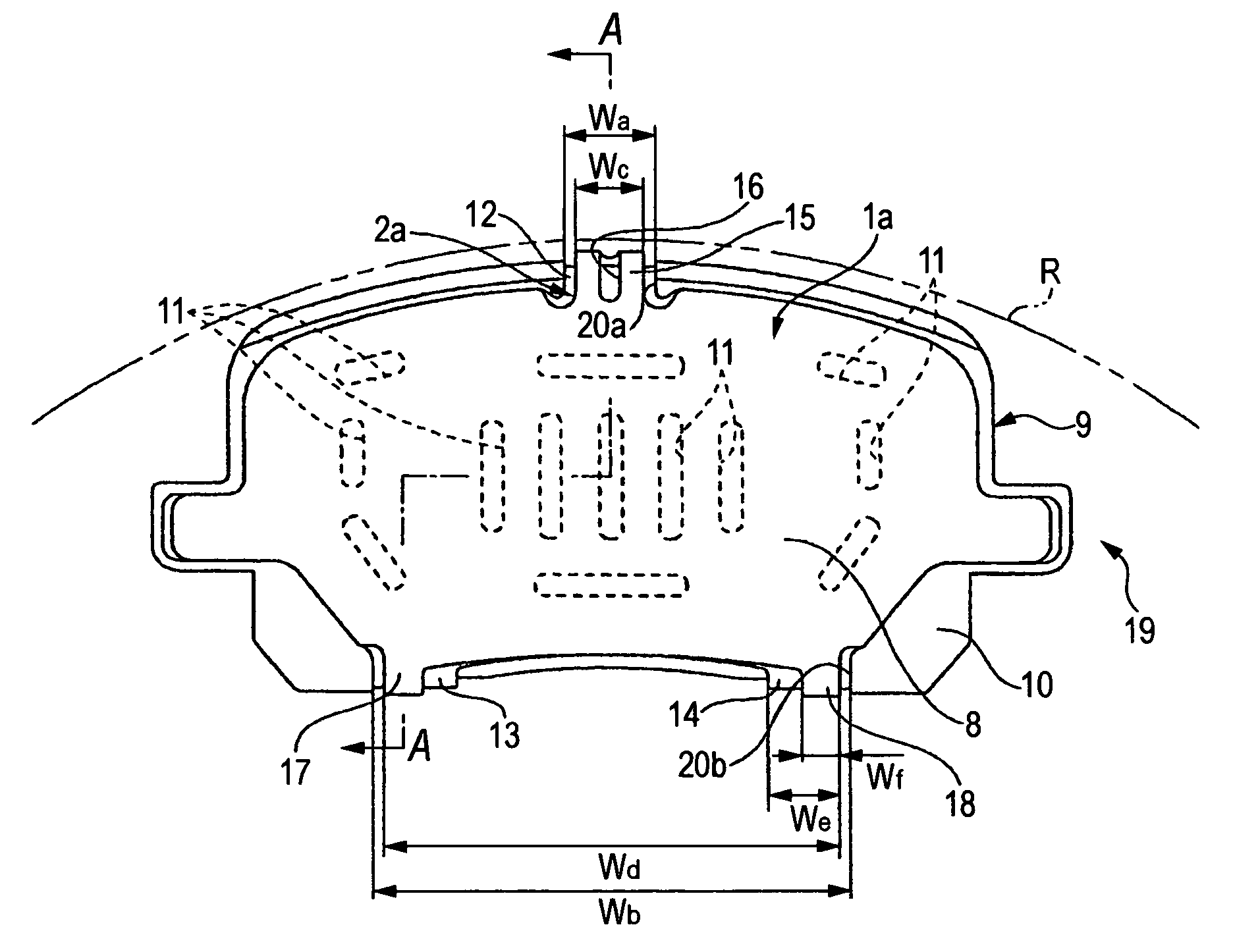 Pad assembly for disc brake