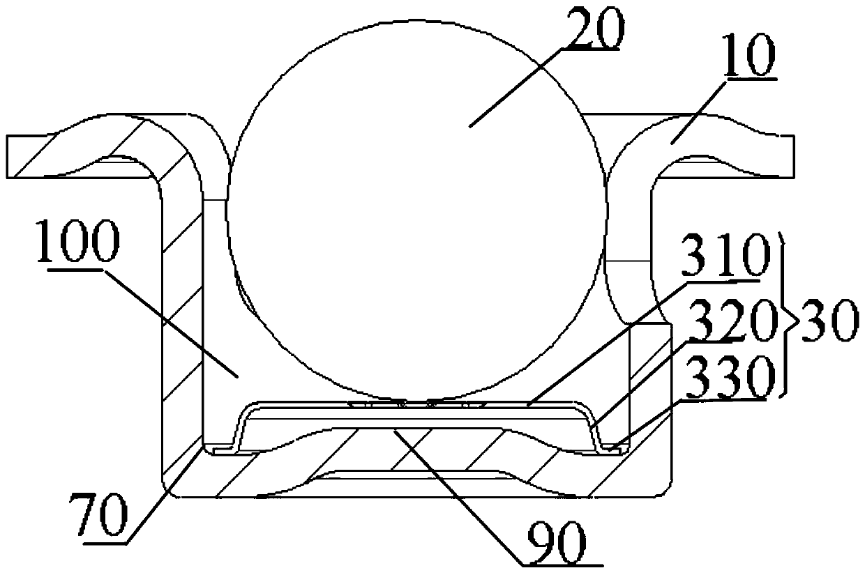 Hydraulic adjusting device and one-way valve