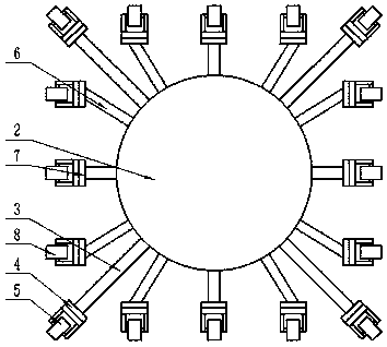 Easy-to-move agricultural irrigation device