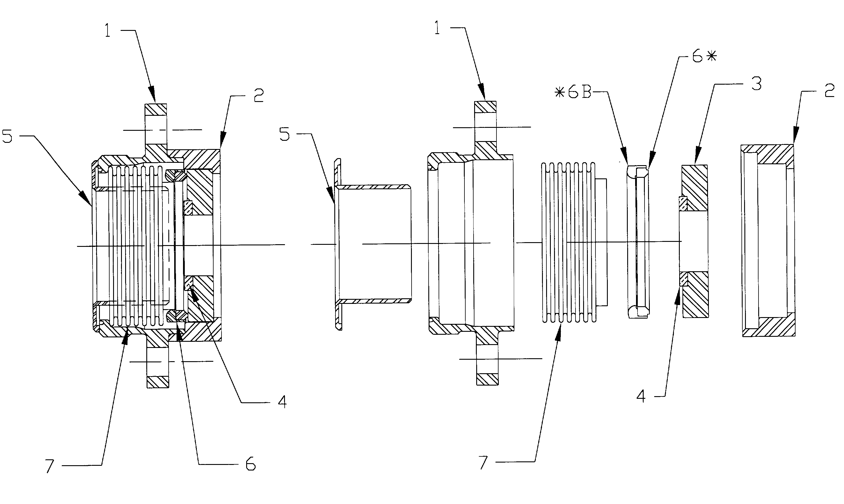 Single-piece seal assembly