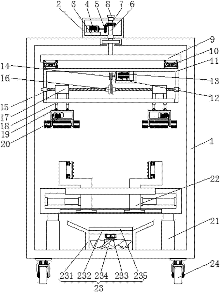 Rotary edging and burring device for metal hubs