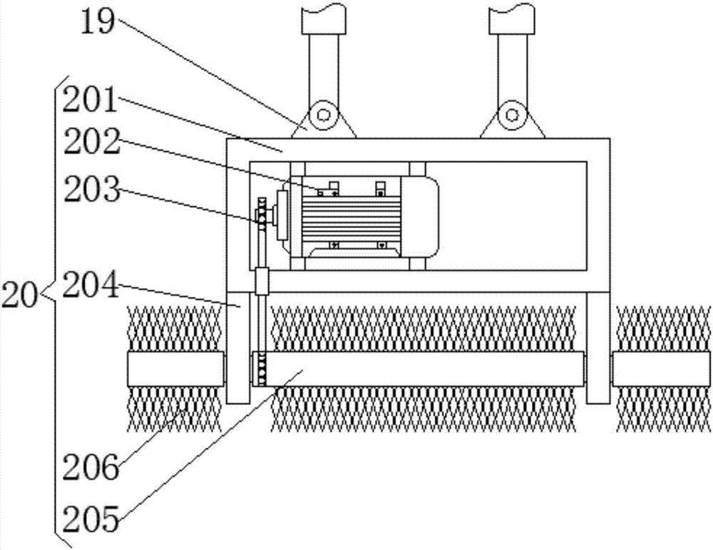 Rotary edging and burring device for metal hubs