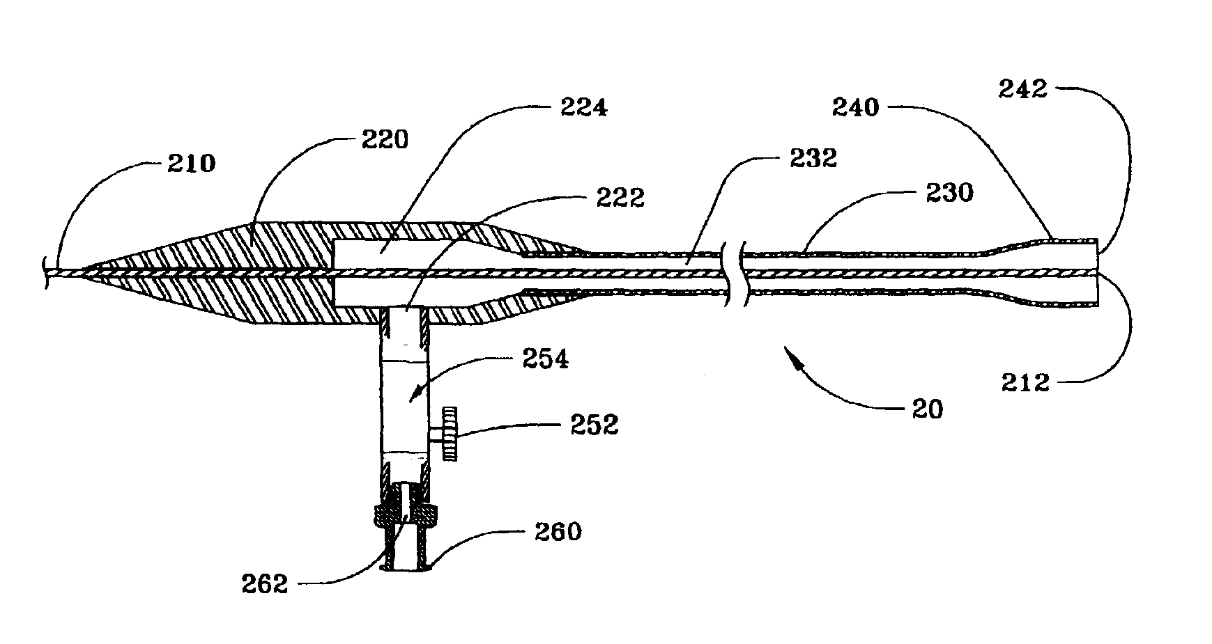 Device and method for delivery of long wavelength laser energy to a tissue site