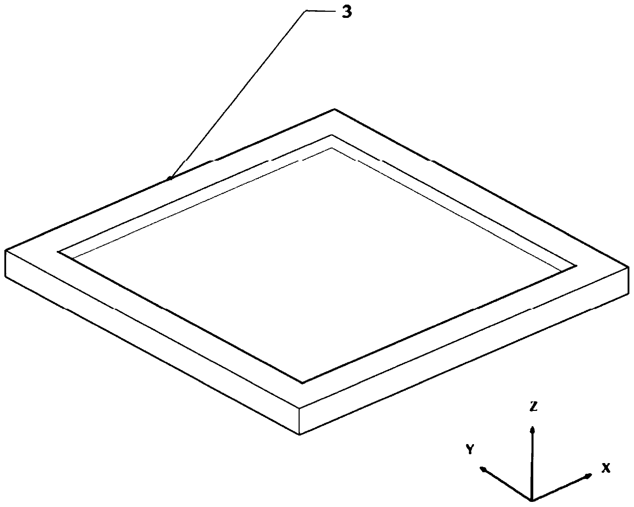 Single-heat-source cross-flow type micro-mechanical biaxial thin-film gyroscope