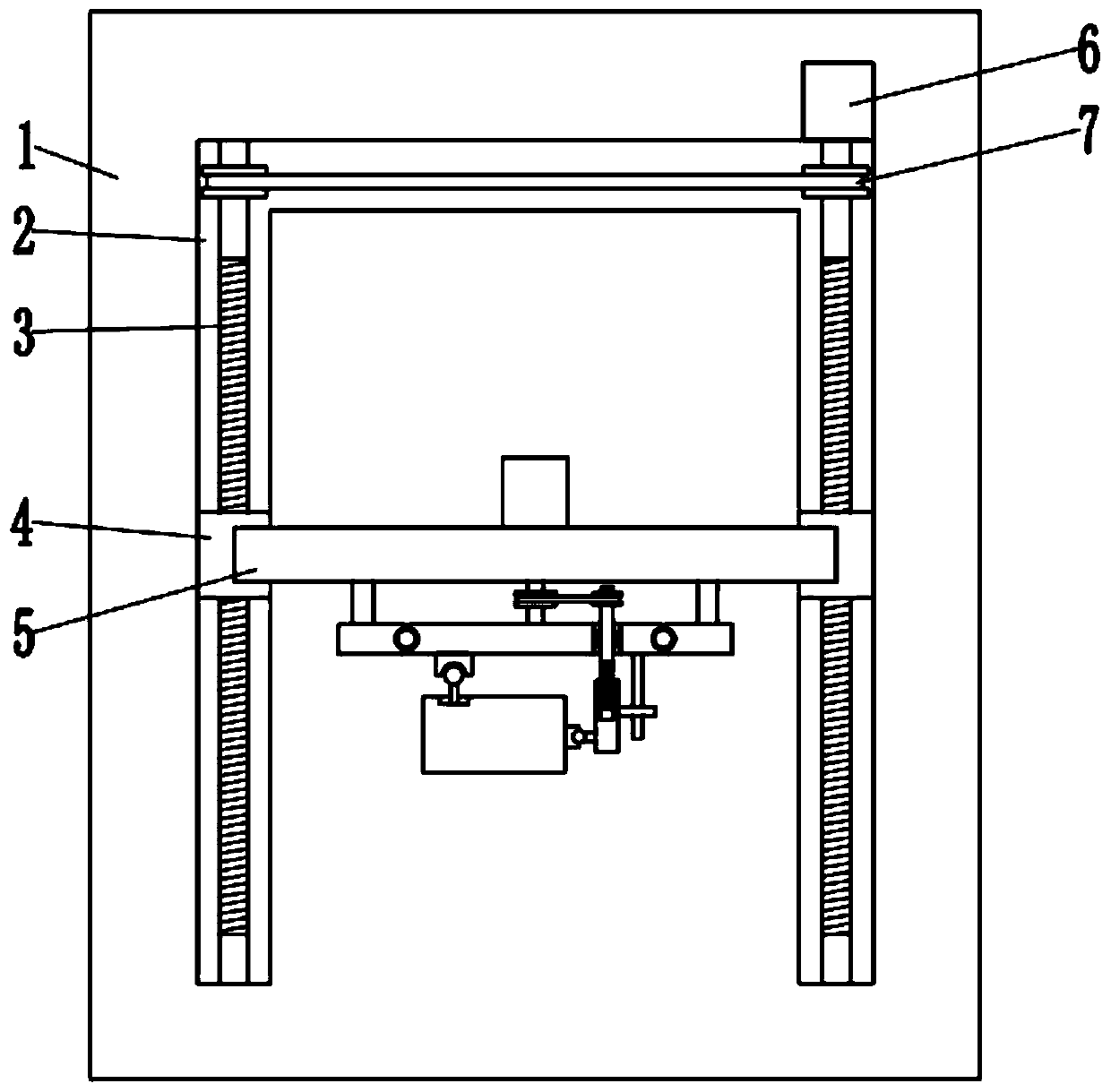 A liftable and rotatable anti-drop sound box