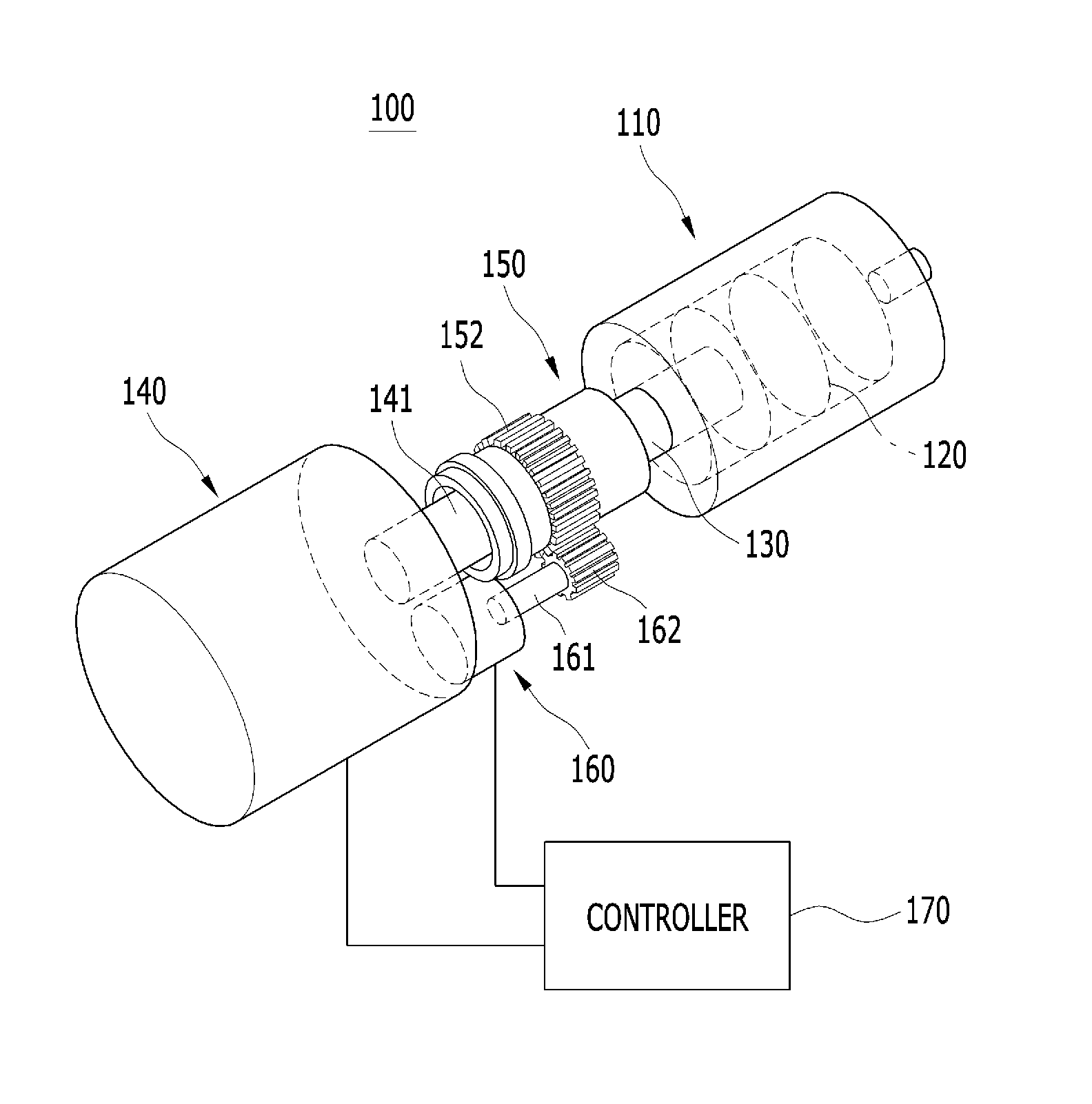 Cryocooler with variable compression depending on variations in load