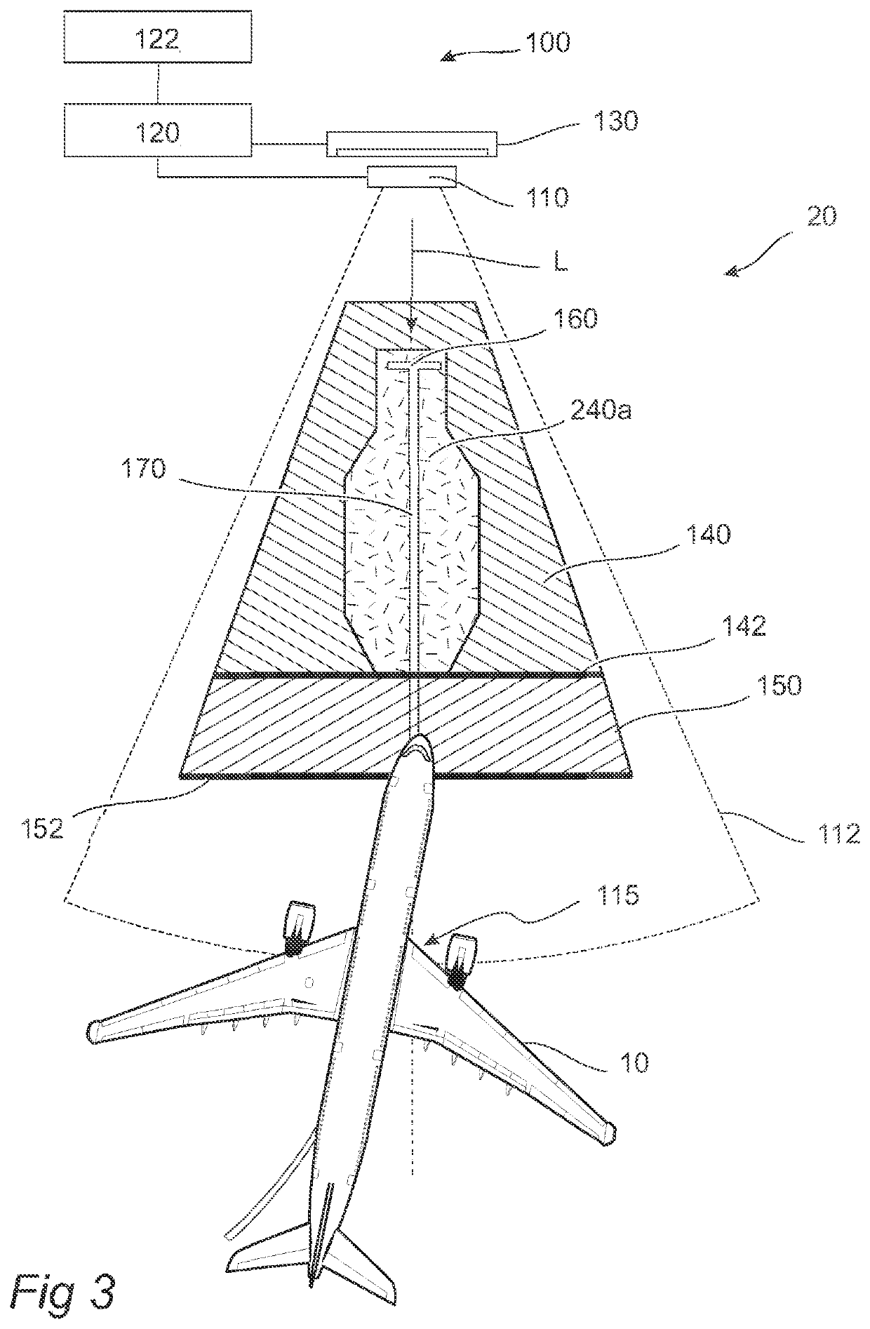 Method and a system for guiding a pilot of an approaching aircraft to a stop position at a stand