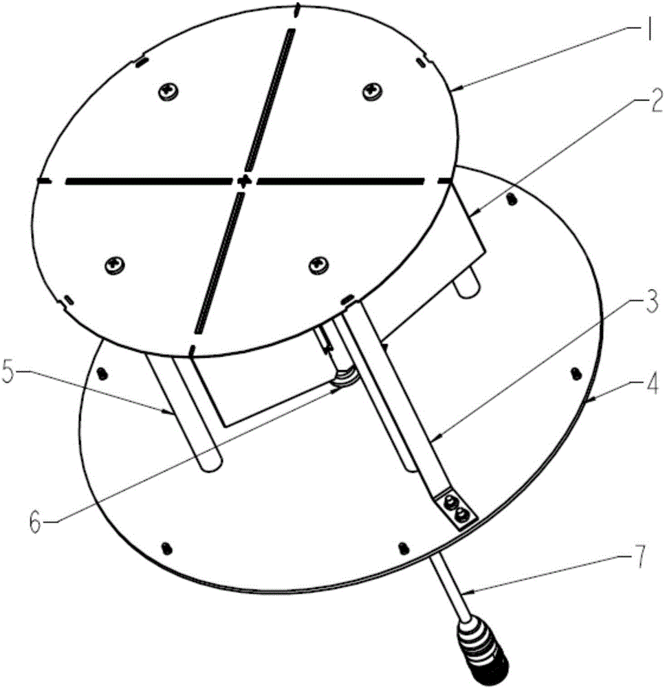 Ultra-wideband ceiling antenna