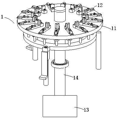 LED lamp strip assembling device