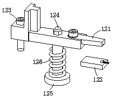 LED lamp strip assembling device