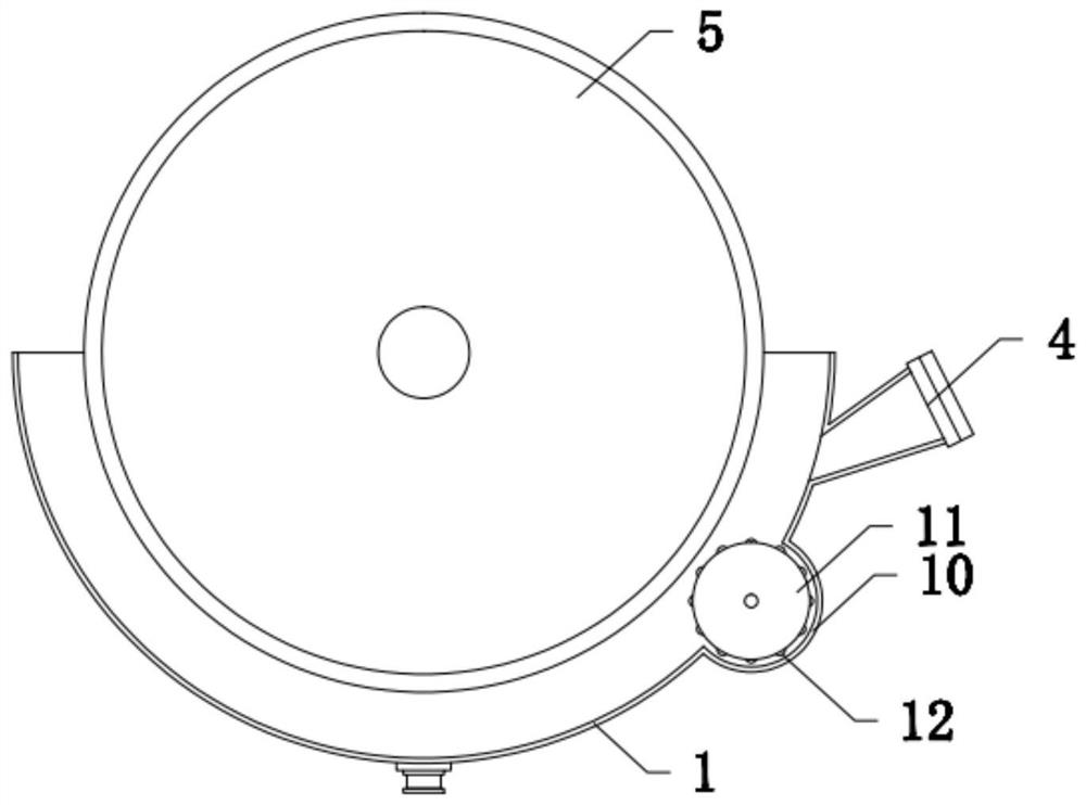 Raw material magnetic separation device for preparing rubber-plastic filler by taking lithium slag as raw material