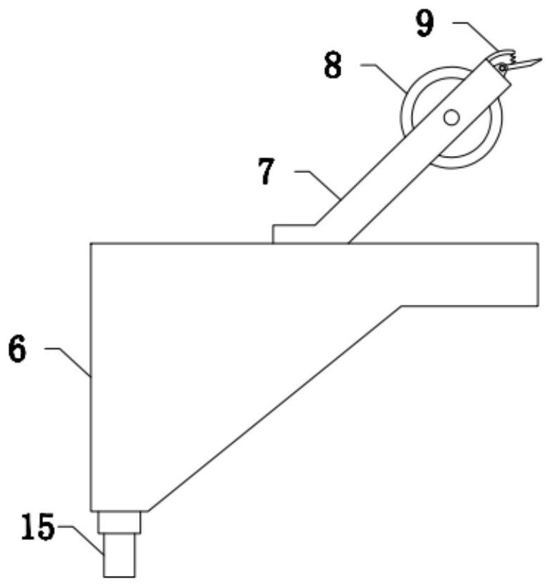 Raw material magnetic separation device for preparing rubber-plastic filler by taking lithium slag as raw material