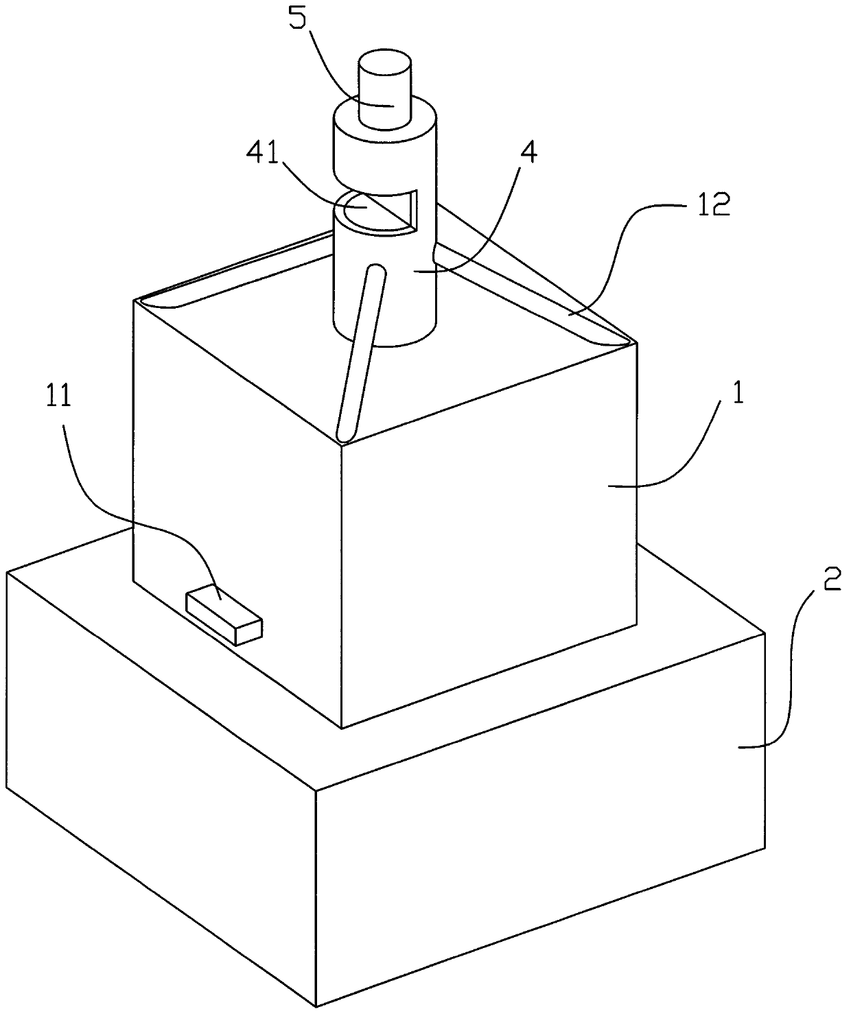 Bait-placing device for fishing