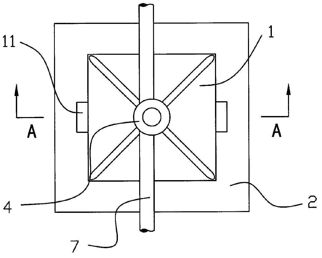 Bait-placing device for fishing