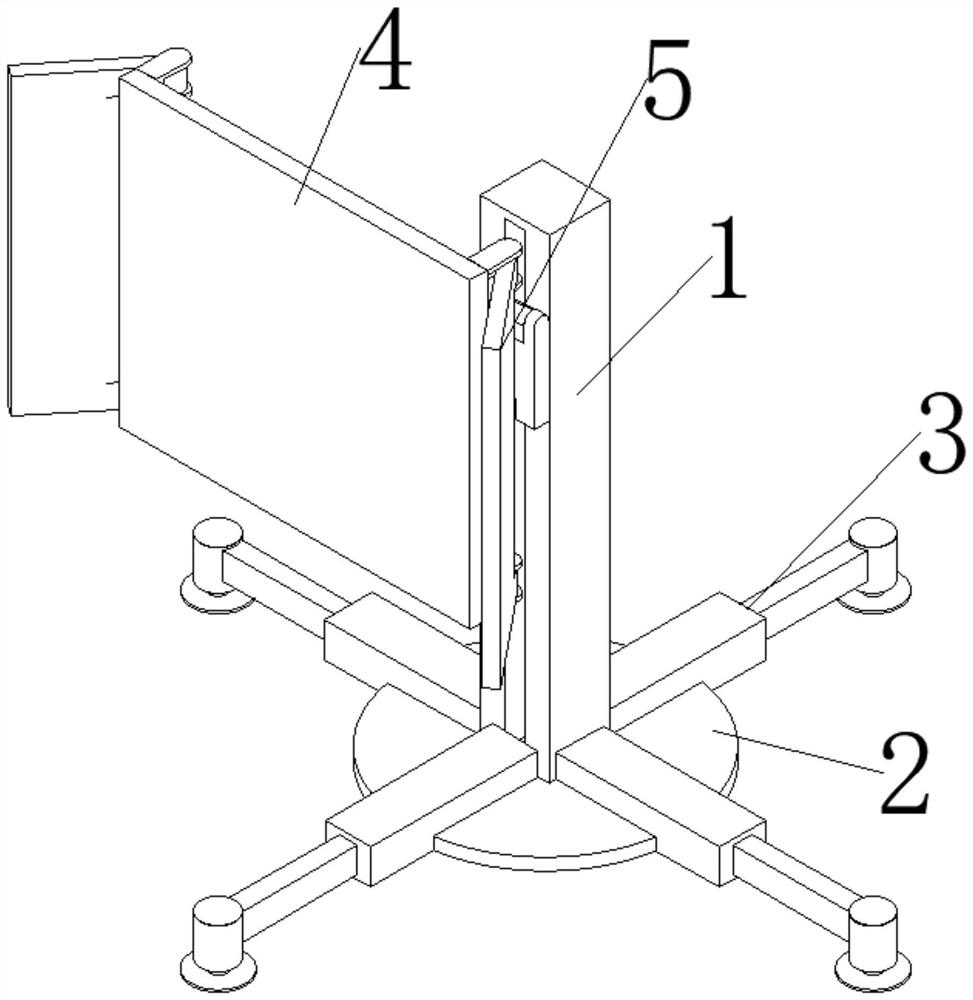 Support frame of frameless display and display