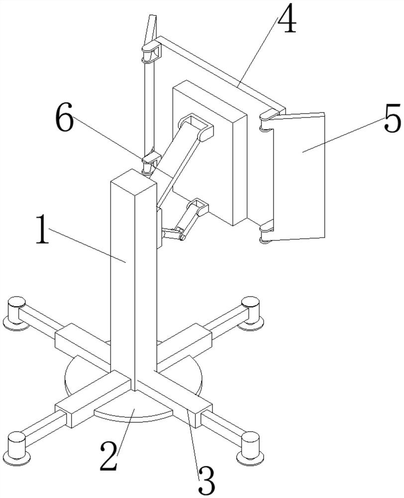 Support frame of frameless display and display