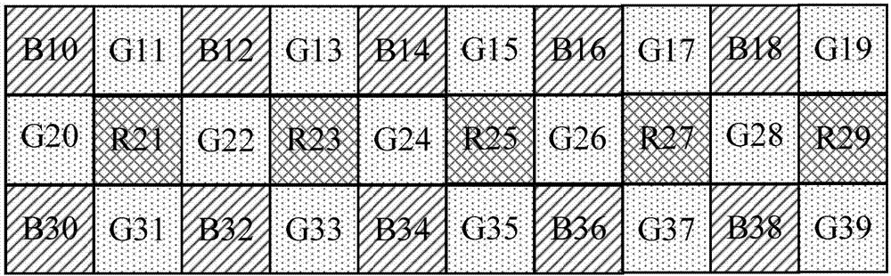 Method for eliminating dead pixels in RAW-RGB image