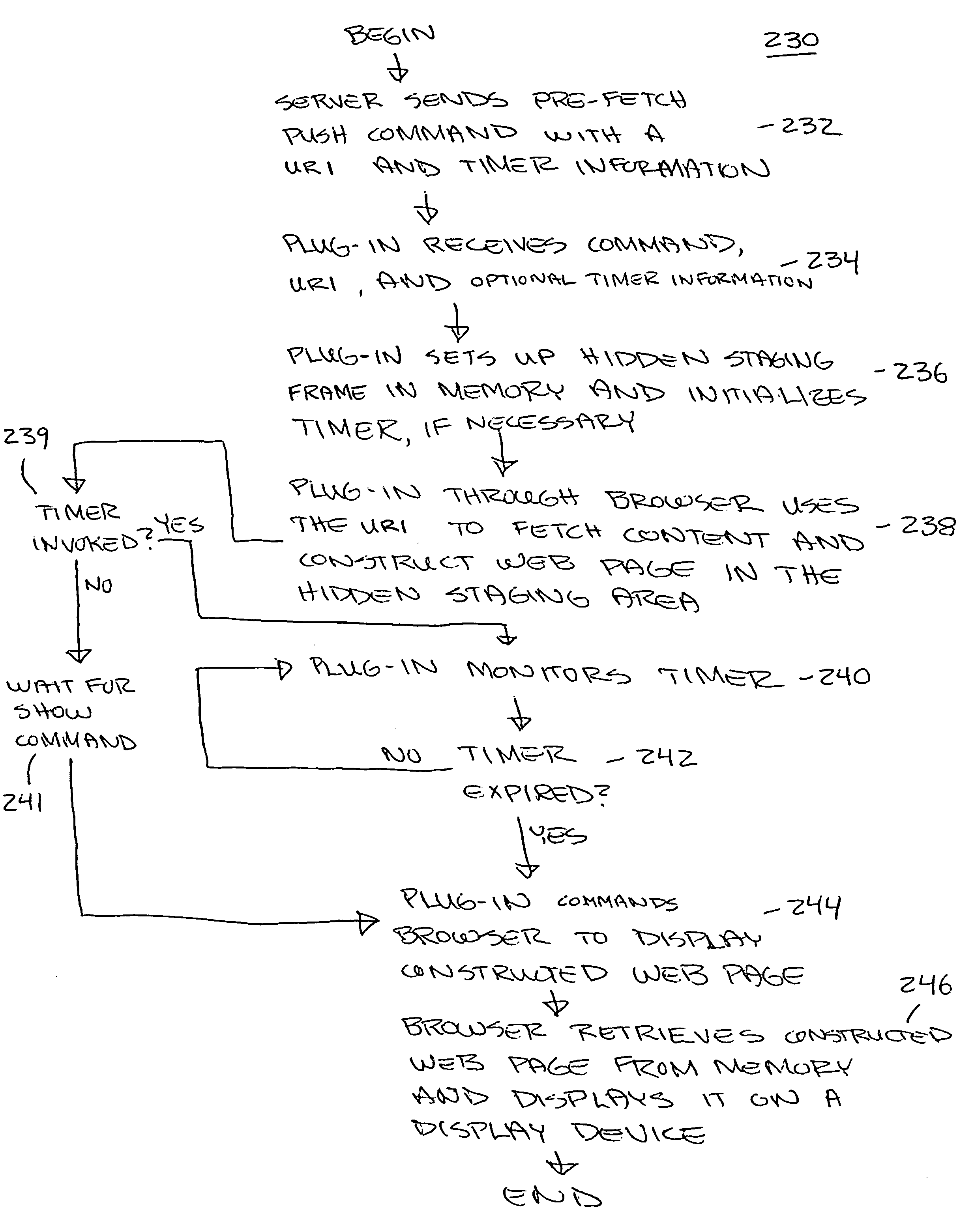 Enhanced video programming system and method utilizing a web page staging area