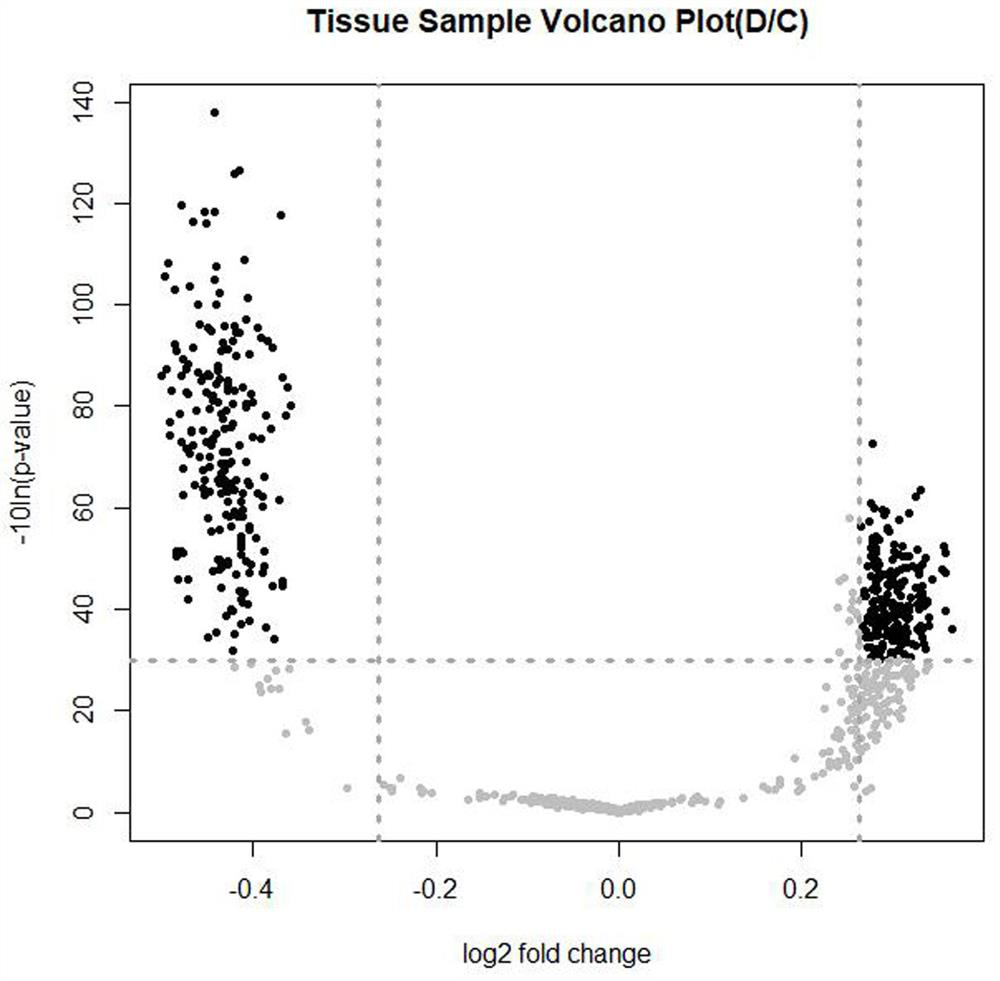 BeSO4 contaminated rat lung tissue differential expression protein detection and analysis method