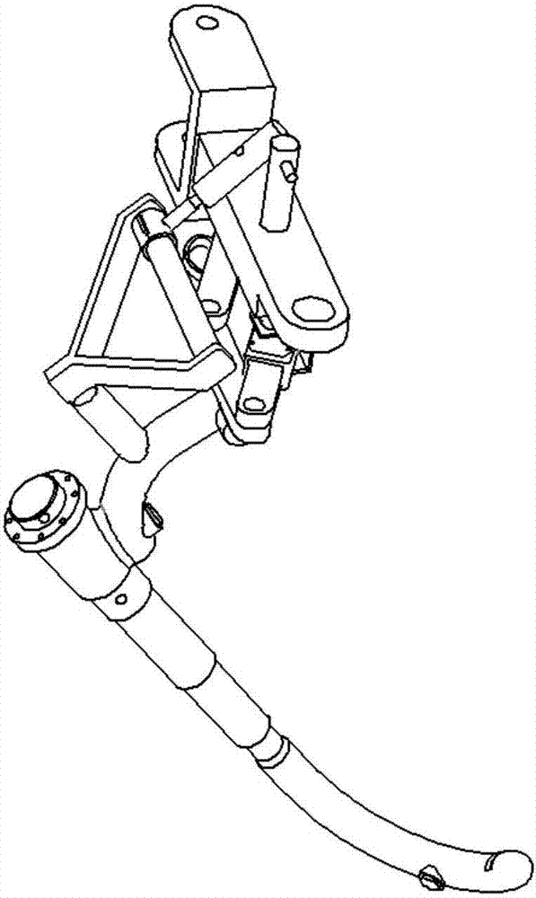 Automatic-stepping metamorphic tree climbing robot