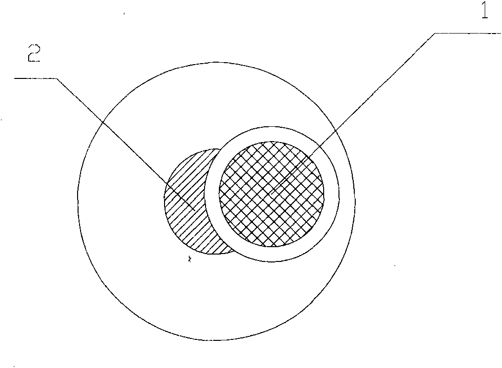 Internal fiber integration type miniature Michelson interferometric sensor and manufacturing method thereof