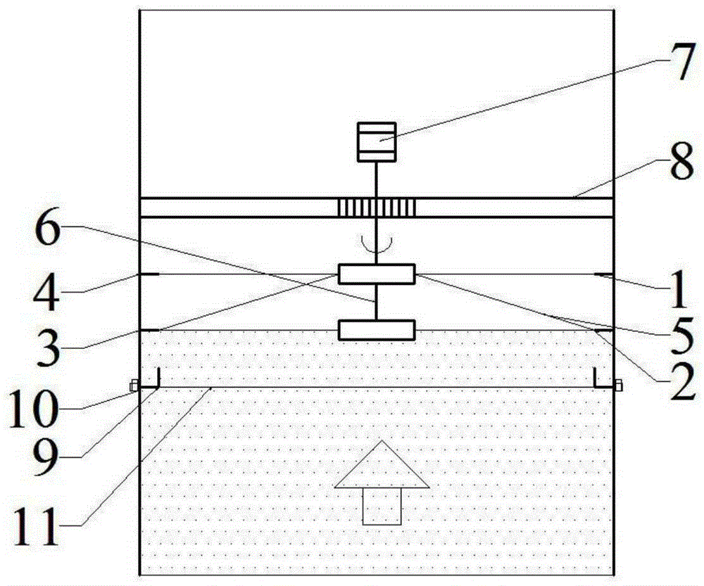 A combined cutting string dust and mist removal device