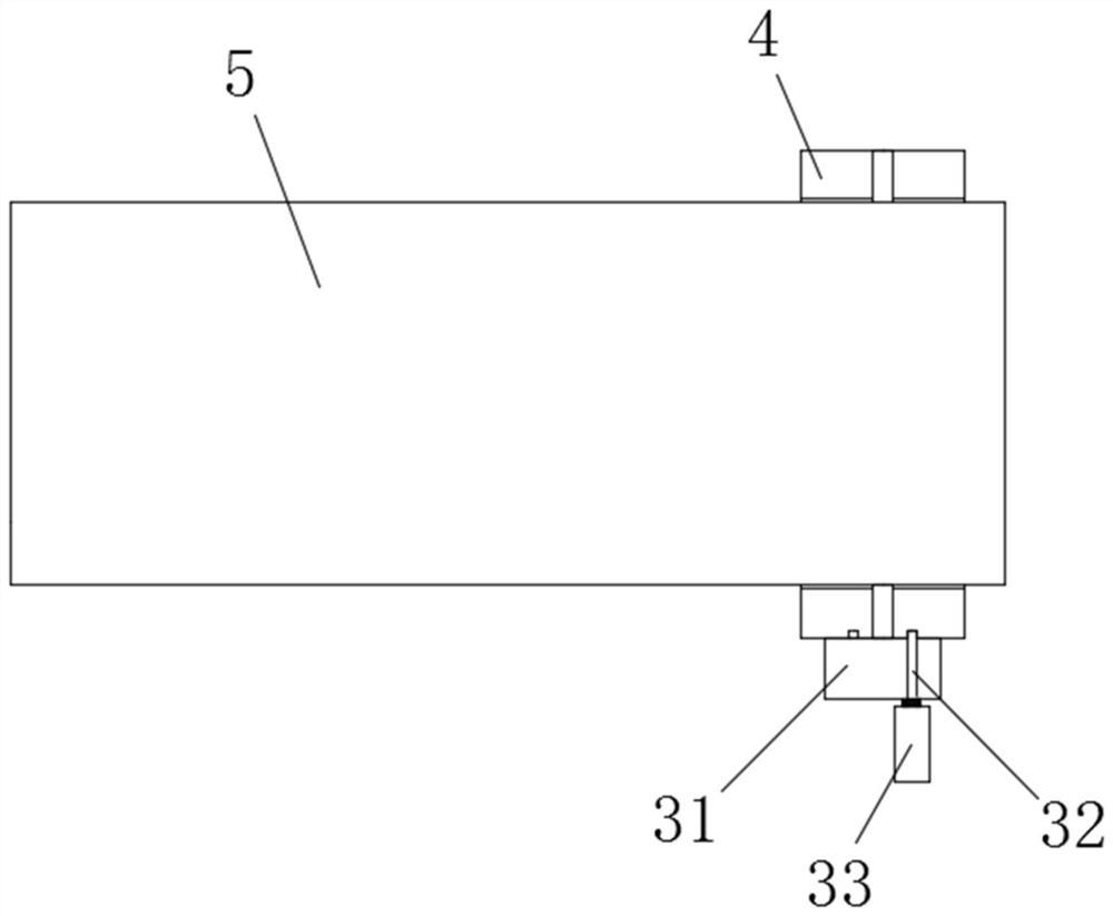 Metal pile nail removing device for dental restoration department