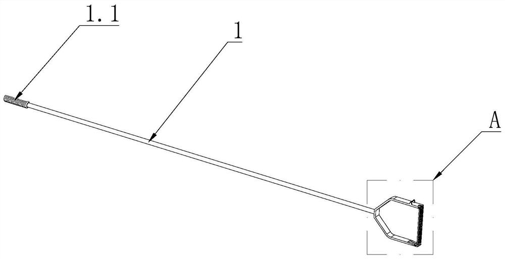 Handheld stringing device