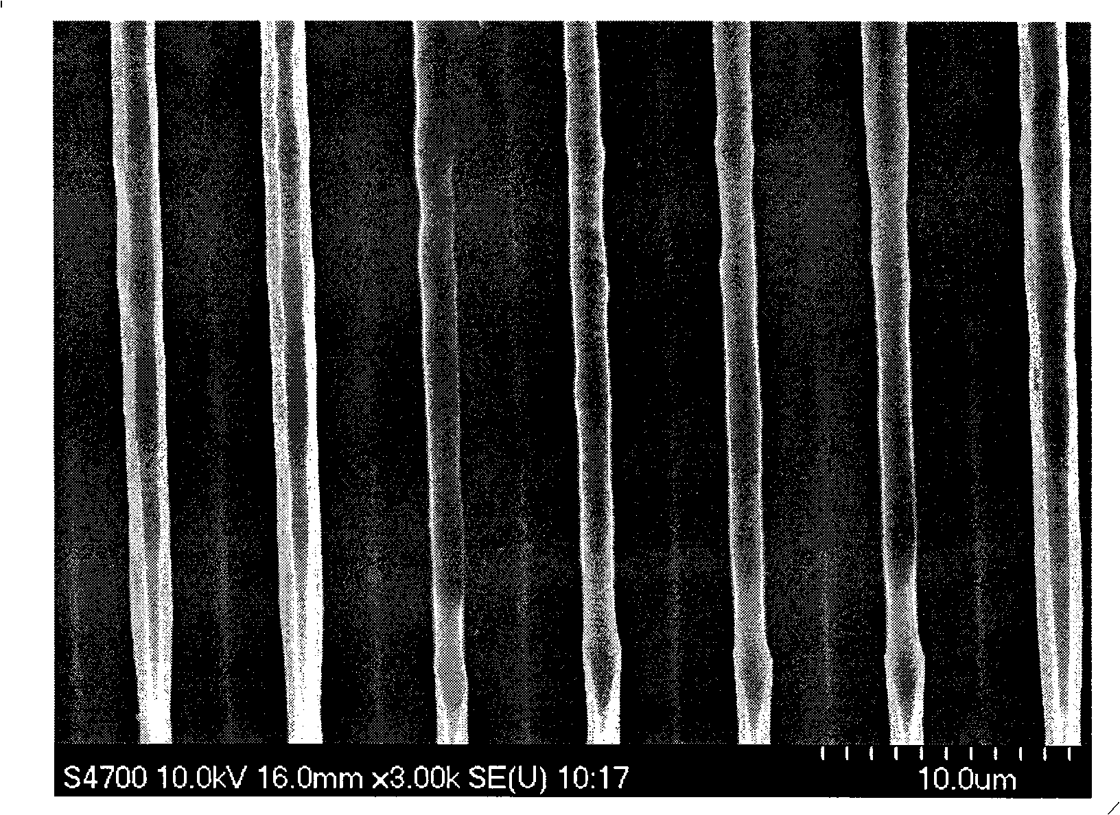 Method of electroless nickel plating on silicon substrate microchannel