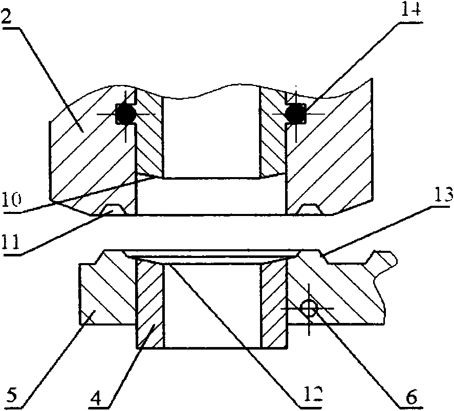 Liquid flow switching device without fluid retention