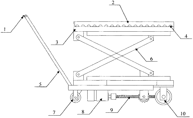 Portable replacing vehicle for electric vehicle battery pack