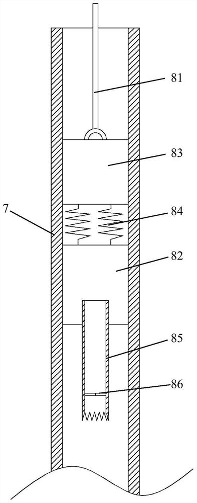 Soil detection equipment for detecting deep soil