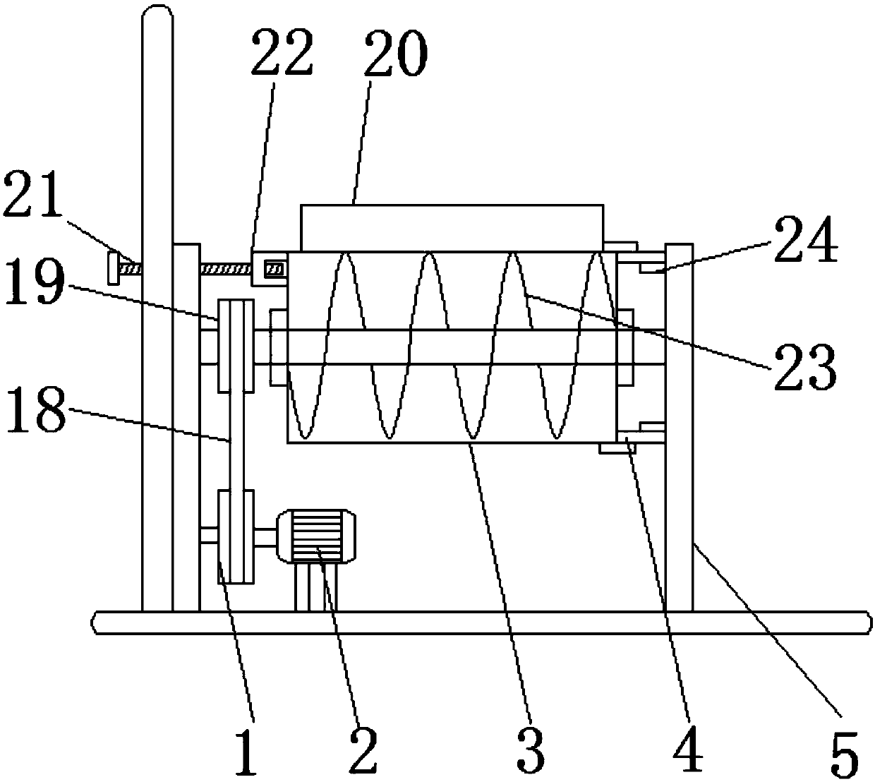 Coal crushing device having separation function