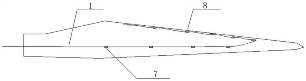 Fiber bragg grating sensor for monitoring wind power blade