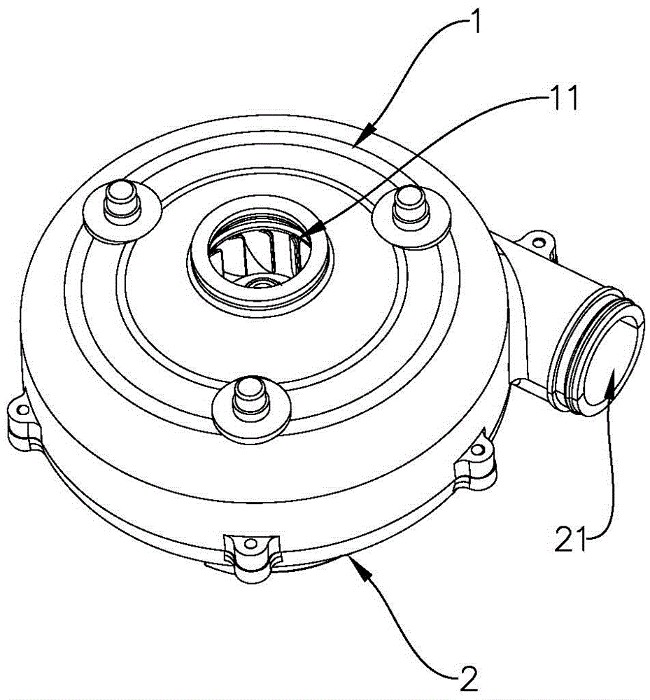 Blower device for breathing machine