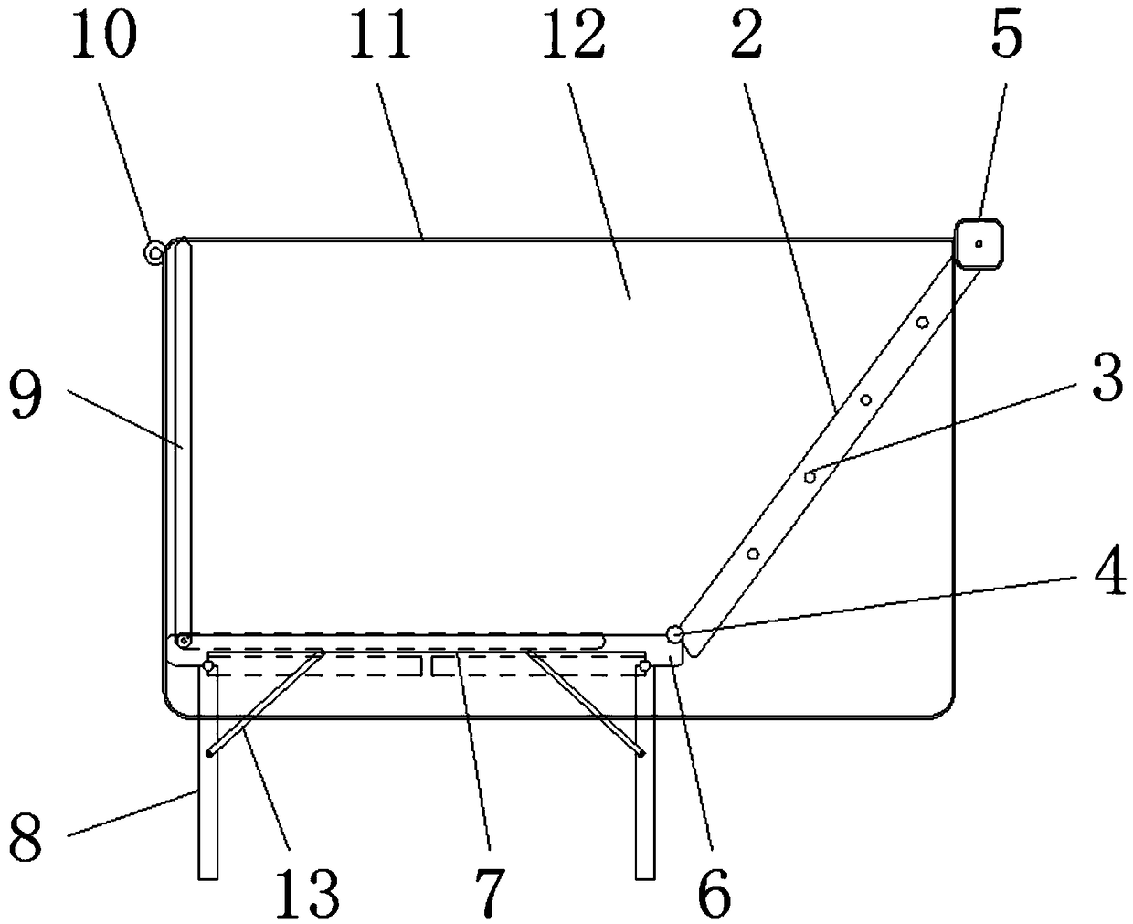 Outdoor folding chair with function of preventing mosquito bites