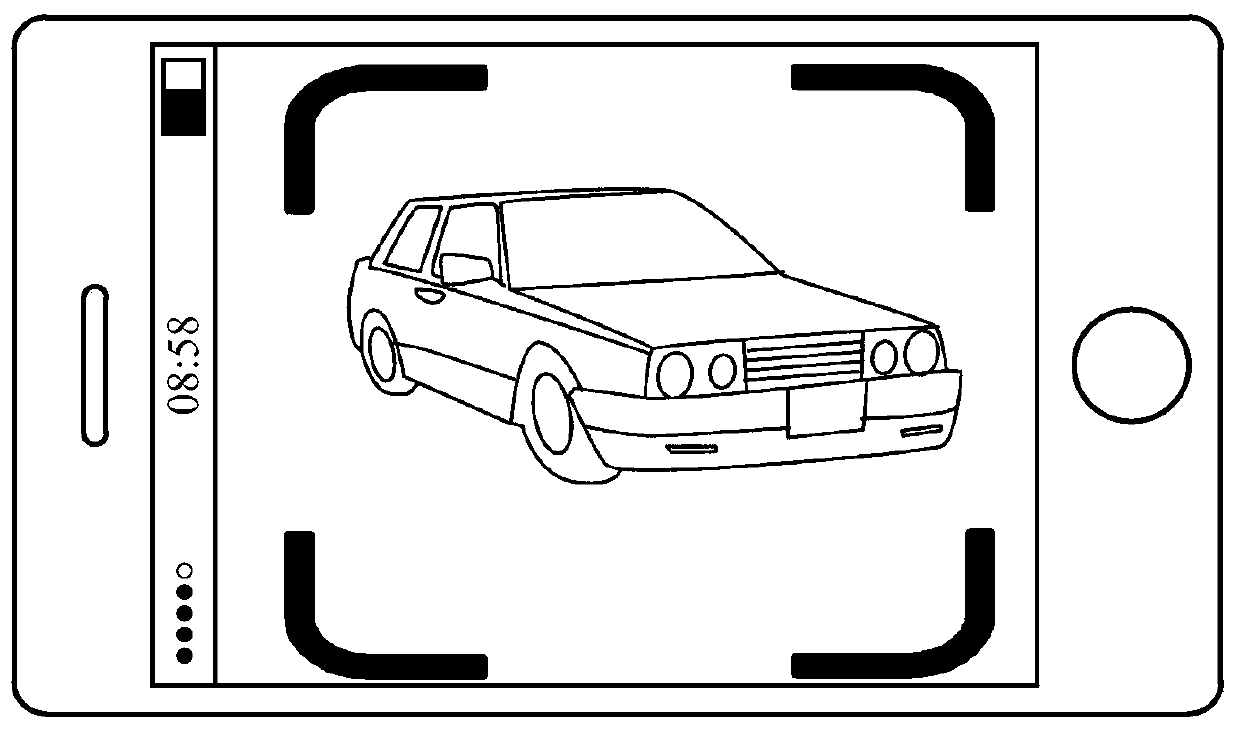 Interactive processing method and device for vehicle damage image shooting, equipment and client